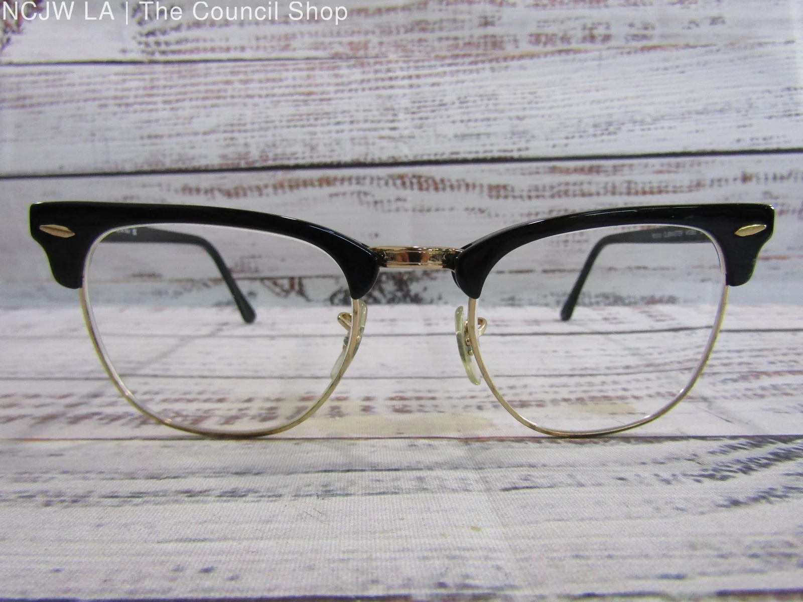 RAY BAN Eyeglasses CLUBMASTER Shiny Black Silver 5154 2000 51 21 145 New 3