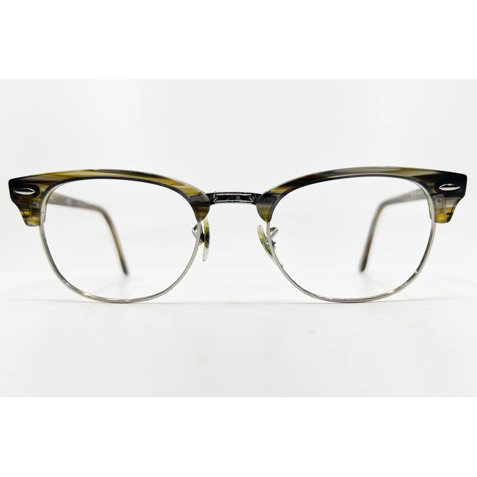 NEW RAY-BAN RB 3016 CLUBMASTER W0366 TORT AUTHENTIC DESIGNER EYEGLASSES 49-21 3